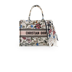Christian Dior Medium Book Tote Rosa Mutabilis