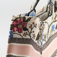 Christian Dior Medium Book Tote Rosa Mutabilis