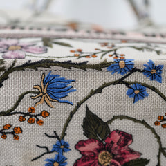 Christian Dior Medium Book Tote Rosa Mutabilis