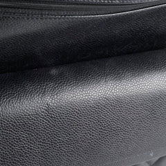 Chanel Double Flap Jumbo Black Caviar GHW 22 series