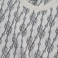 Hermes Micro T-Shirt Size 38 White