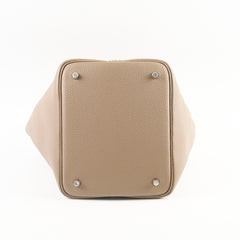 Hermes Picotin 22 Clemence Etoupe Stamp Z