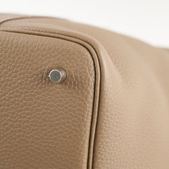 Hermes Picotin 22 Clemence Etoupe Stamp Z