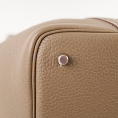 Hermes Picotin 22 Clemence Etoupe Stamp Z