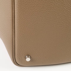 Hermes Picotin 22 Clemence Etoupe Stamp Z