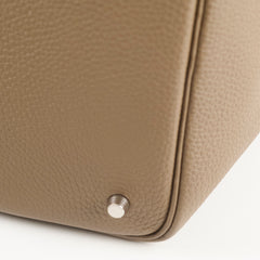 Hermes Picotin 22 Clemence Etoupe Stamp Z