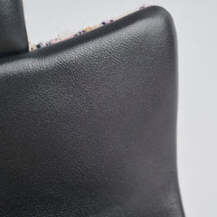 Chanel Mini Square Crush Tweed Pink Micrchipped