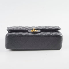 Chanel Classic Caviar Medium M/L Flap Black 24 Series