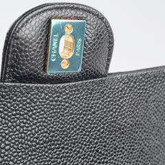 Chanel Classic Caviar Medium M/L Flap Black 24 Series