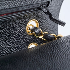 Chanel Classic Caviar Medium M/L Flap Black 24 Series