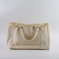 Prada Canapa Canvas Tote Bag