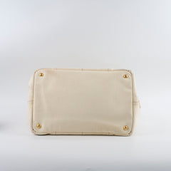 Prada Canapa Canvas Tote Bag