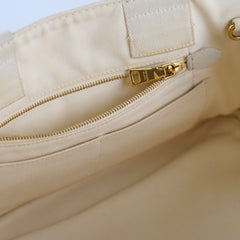 Prada Canapa Canvas Tote Bag