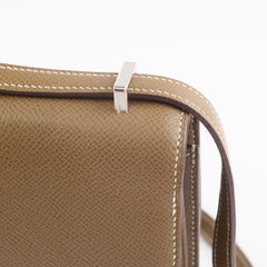 Hermes Constance Mini 18 Etoupe Y Stamp