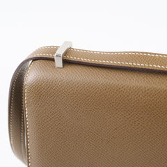 Hermes Constance Mini 18 Etoupe Y Stamp