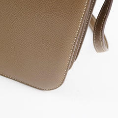 Hermes Constance Mini 18 Etoupe Y Stamp