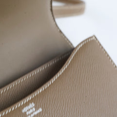 Hermes Constance Mini 18 Etoupe Y Stamp