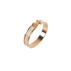 Hermes Clic H Bracelet GM Cream