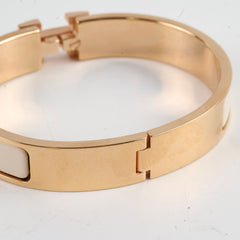 Hermes Clic H Bracelet GM Cream