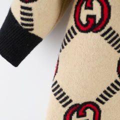 Gucci Wool Reversible Dress Size Small