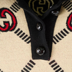 Gucci Wool Reversible Dress Size Small