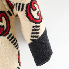 Gucci Wool Reversible Dress Size Small