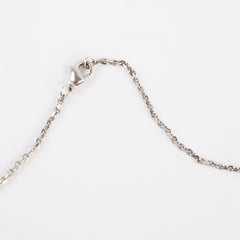 Chanel CC Logo Pearl Pendant Necklace