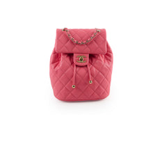 Chanel Caviar Small Urban Spirit Backpack Pink Microchipped 2024