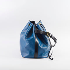 Louis Vuitton Noe Bucket Blue Epi