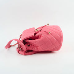 Chanel Caviar Small Urban Spirit Backpack Pink Microchipped 2024