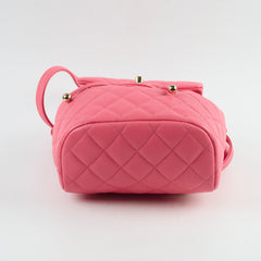Chanel Caviar Small Urban Spirit Backpack Pink Microchipped 2024