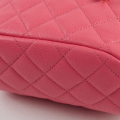 Chanel Caviar Small Urban Spirit Backpack Pink Microchipped 2024