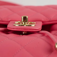 Chanel Caviar Small Urban Spirit Backpack Pink Microchipped 2024