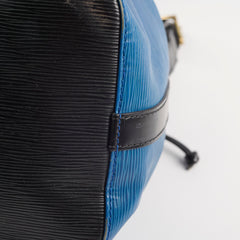 Louis Vuitton Noe Bucket Blue Epi