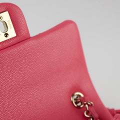 Chanel Caviar Small Urban Spirit Backpack Pink Microchipped 2024