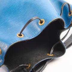 Louis Vuitton Noe Bucket Blue Epi