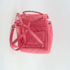 Chanel Caviar Small Urban Spirit Backpack Pink Microchipped 2024