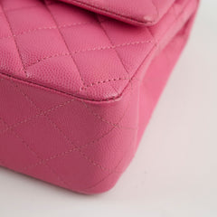 Chanel Classic Double Flap Medium Pink Caviar