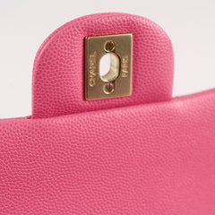 Chanel Classic Double Flap Medium Pink Caviar