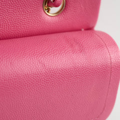 Chanel Classic Double Flap Medium Pink Caviar