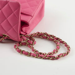 Chanel Classic Double Flap Medium Pink Caviar