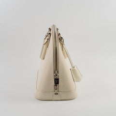 Louis Vuitton Alma PM Epi White
