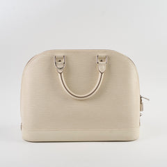 Louis Vuitton Alma PM Epi White