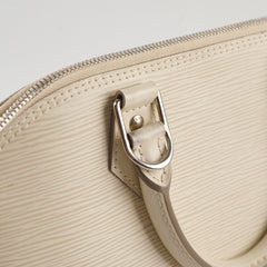 Louis Vuitton Alma PM Epi White