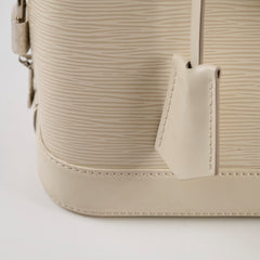 Louis Vuitton Alma PM Epi White