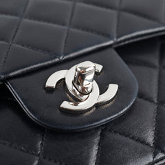 Chanel Medium/Large Double Classic Flap Black