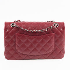Chanel Medium M/L Caviar Classic Flap Red