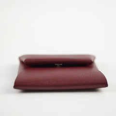 Hermes Bastia Coin Purse Madame Rouge H