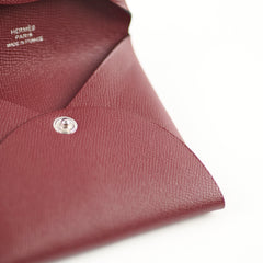 Hermes Bastia Coin Purse Madame Rouge H