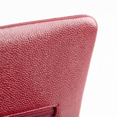 Chanel Medium M/L Caviar Classic Flap Red